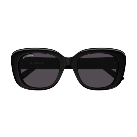 Balenciaga BB0295SK Sunglasses Black Frame gold metal Unisex - Picture 3 of 5